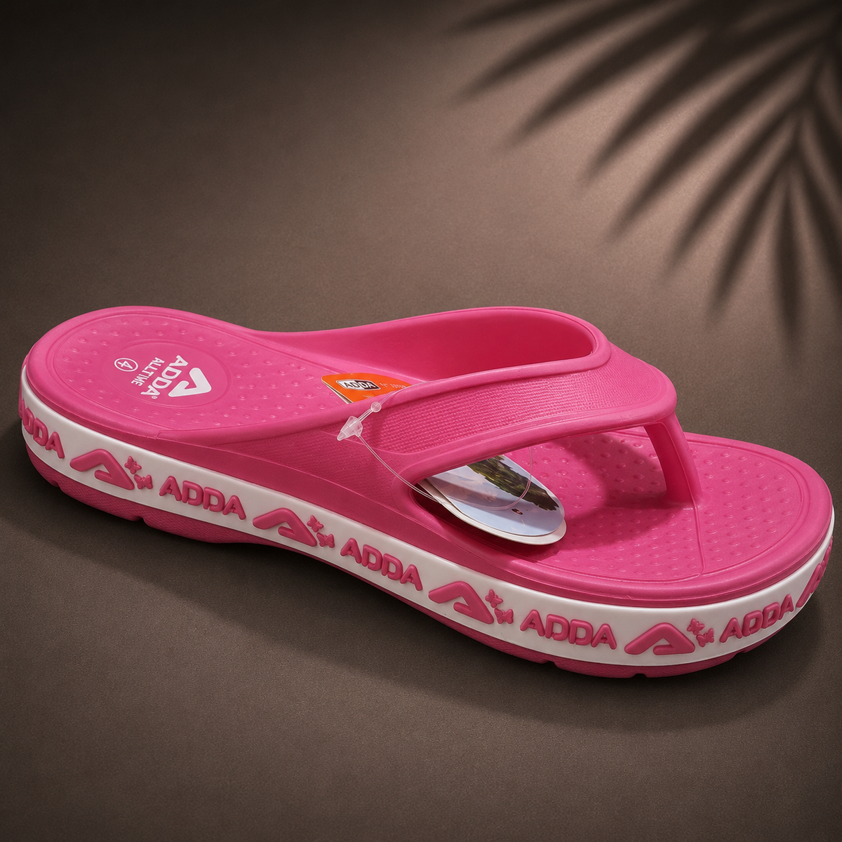 WOMENS ADDA WWW ALLTIME CHAPPAL - DK.PINK