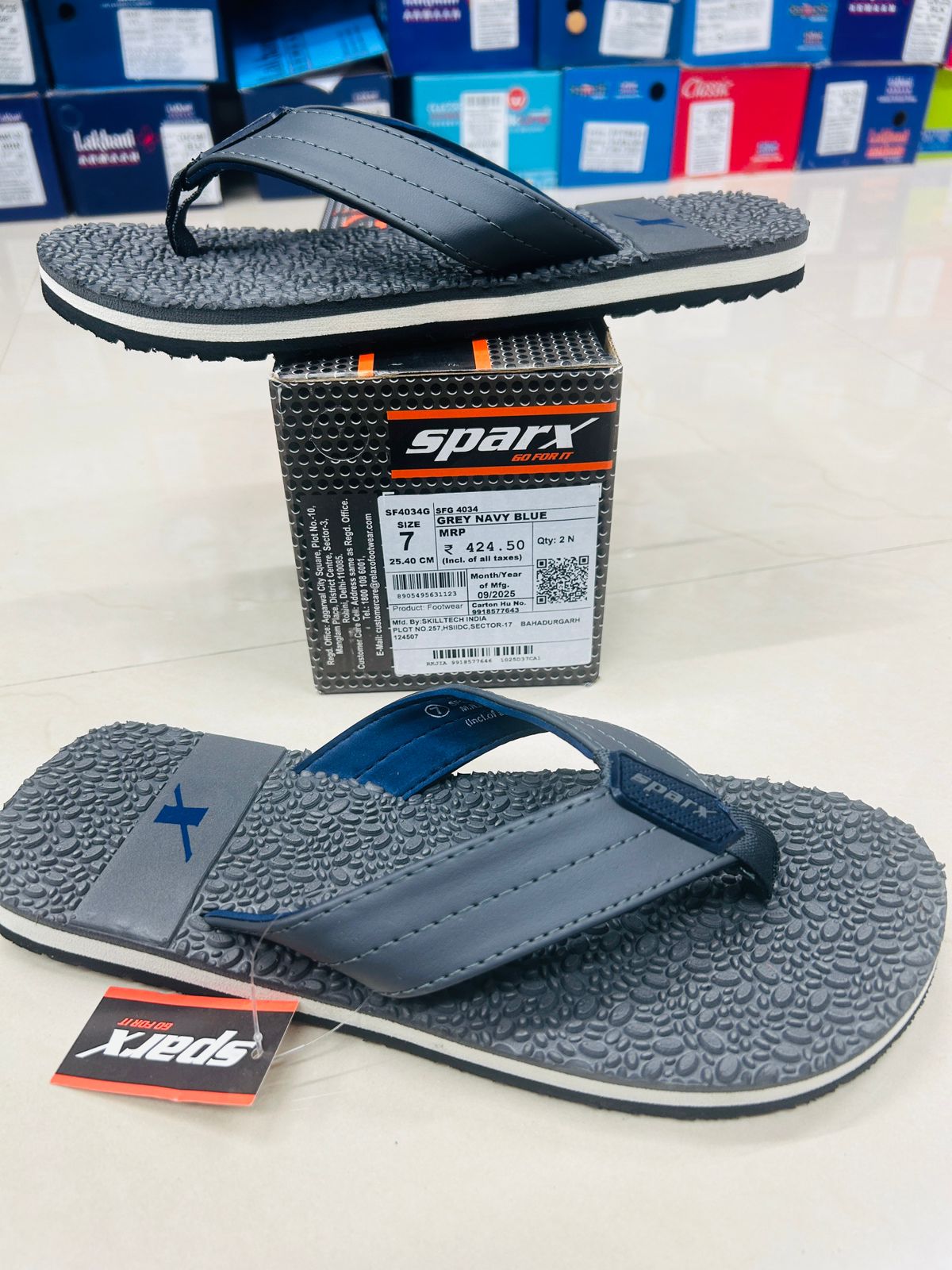 Sparx SFG-4034 Men's Daily Wear Chappal | Brown Tan | Buy Online India