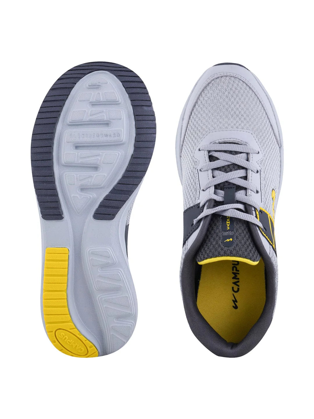 Campus DECOR Black Men's Sports Shoes