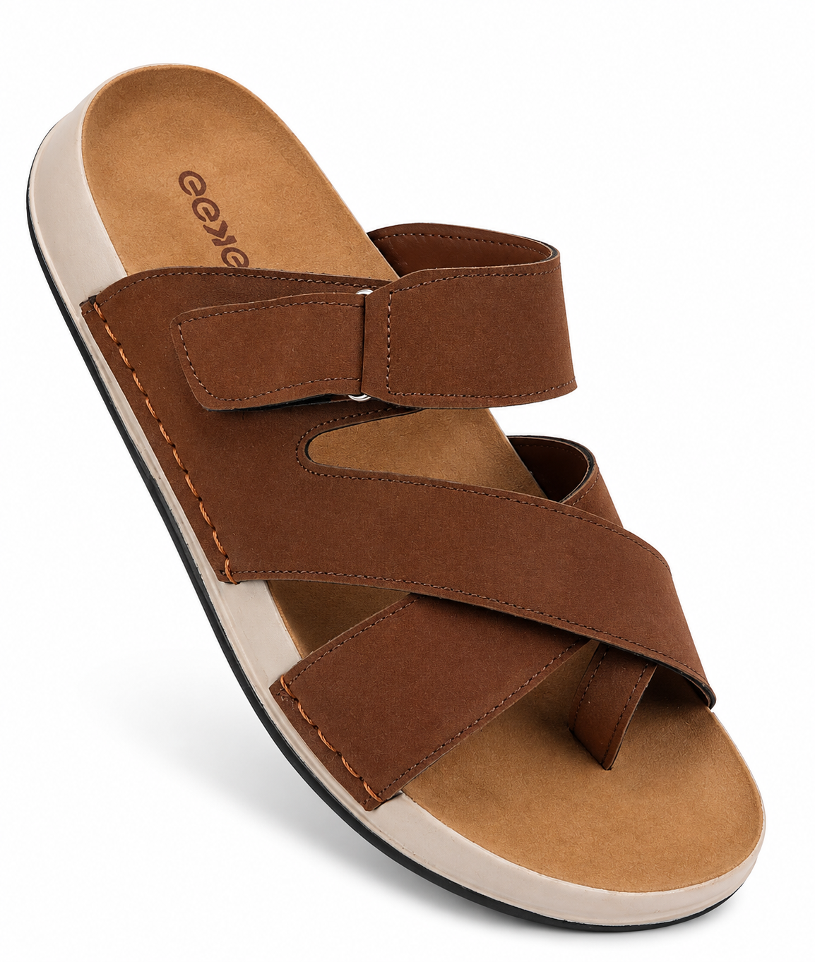 MENS EEKEN 6196 CHAPPAL - TAN