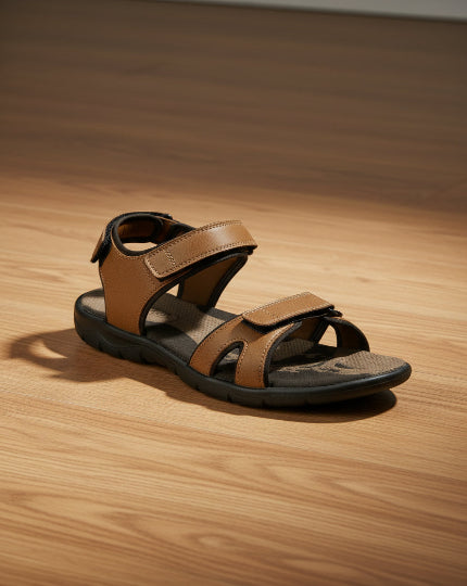 Paragon Slickers 8885 Men's Office Sandal | Brown | Buy Online India