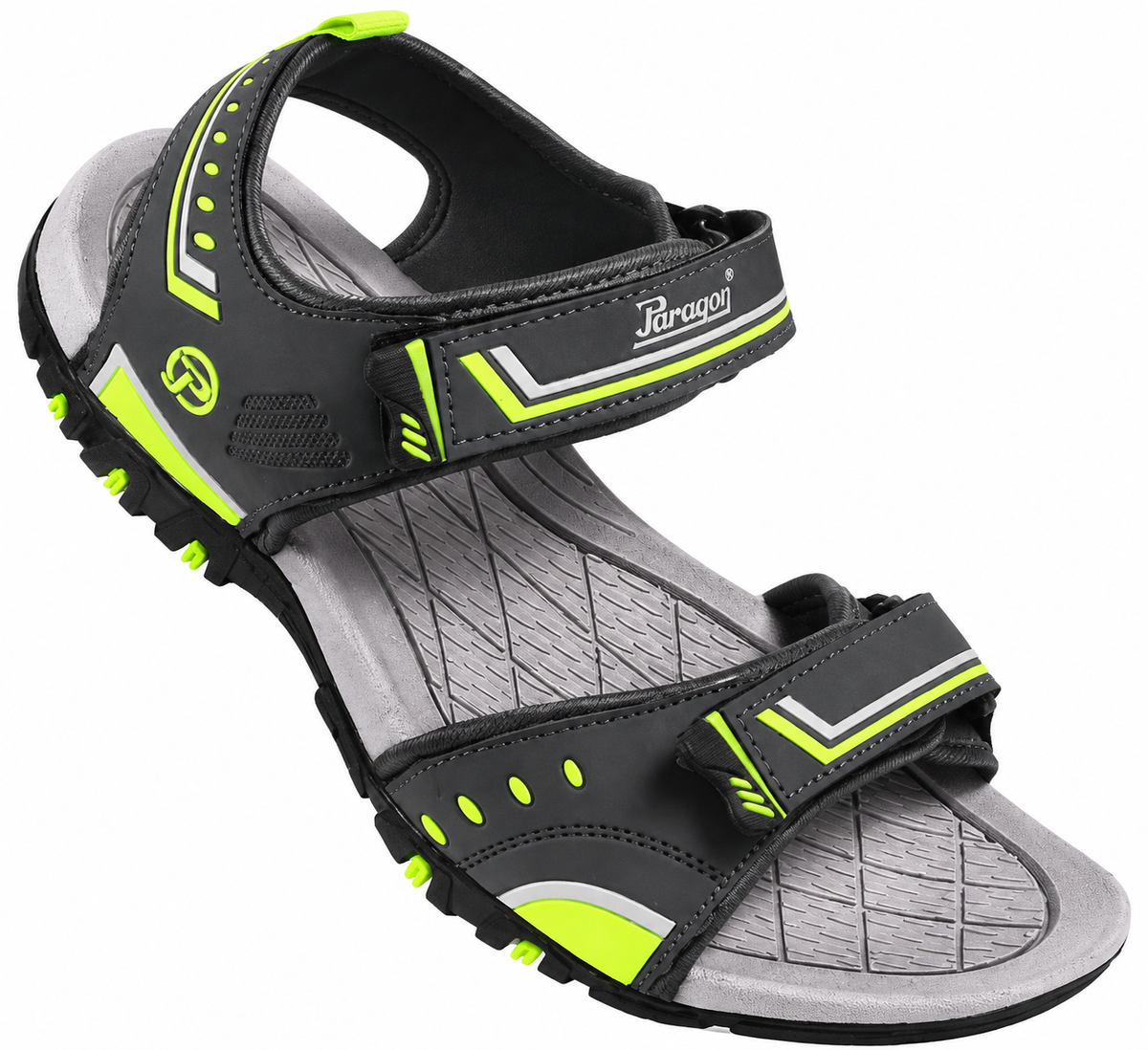 MENS PARAGON 9189 SANDAL - DARK GREY