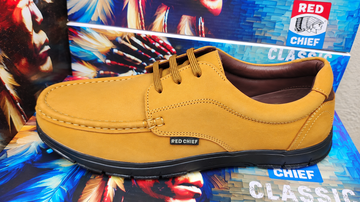 red chief mens 6091 leather shoe
