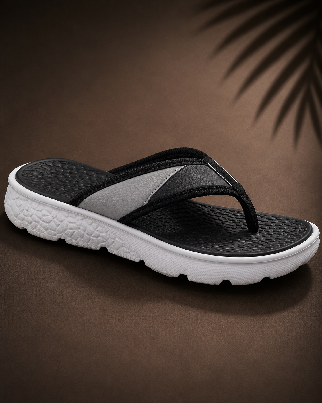 MENS ADDA BFF METRO 1 CHAPPAL - BLACK