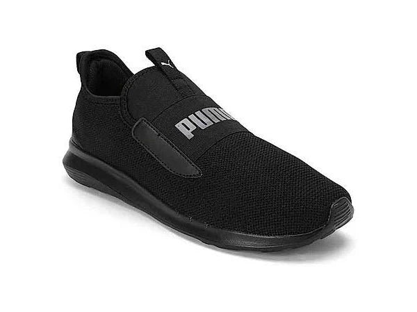 PUMA MEN GREY FLAMECREST SLIP ON SNEAKERS 39941801