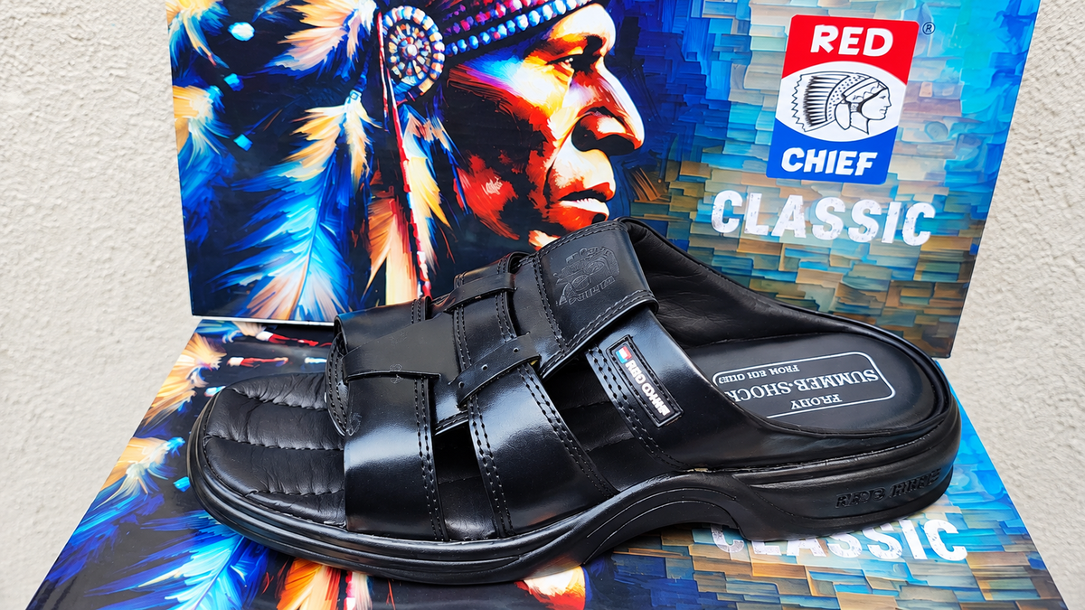 red chief mens 211 leather chappal