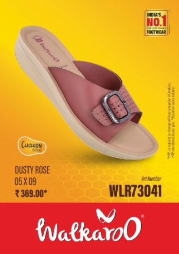 Walkaroo Dusty Rose Sandal - WLR73041