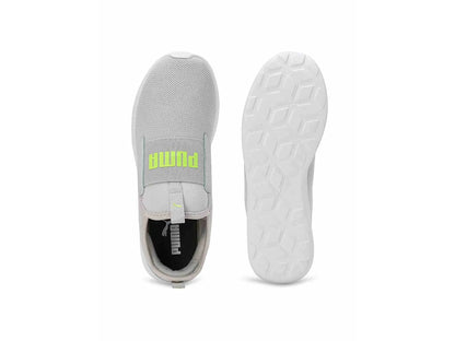 PUMA MEN GREY FLAMECREST SLIP ON SNEAKERS 39941801