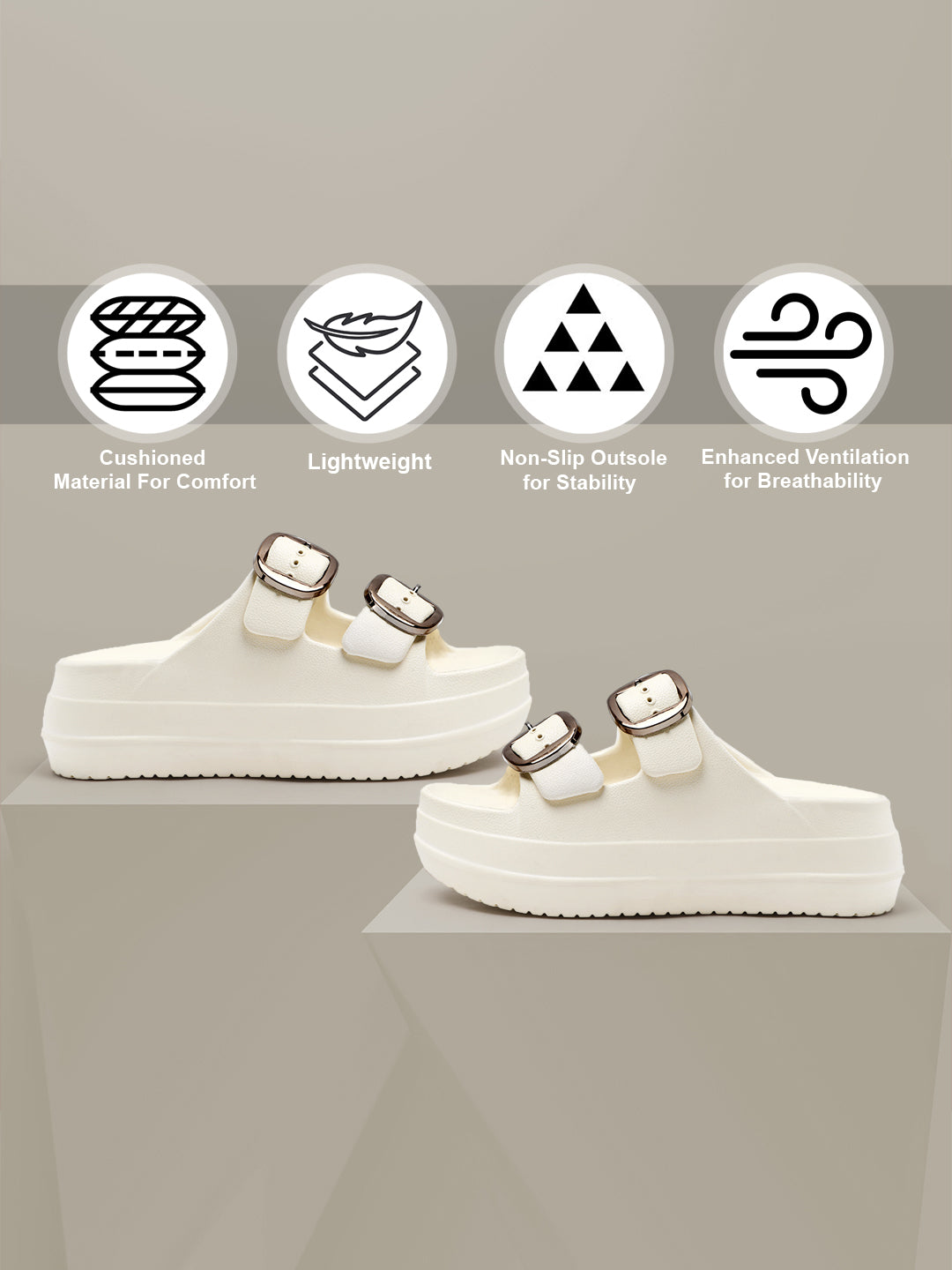 tomsy choice duble_buckle_cream