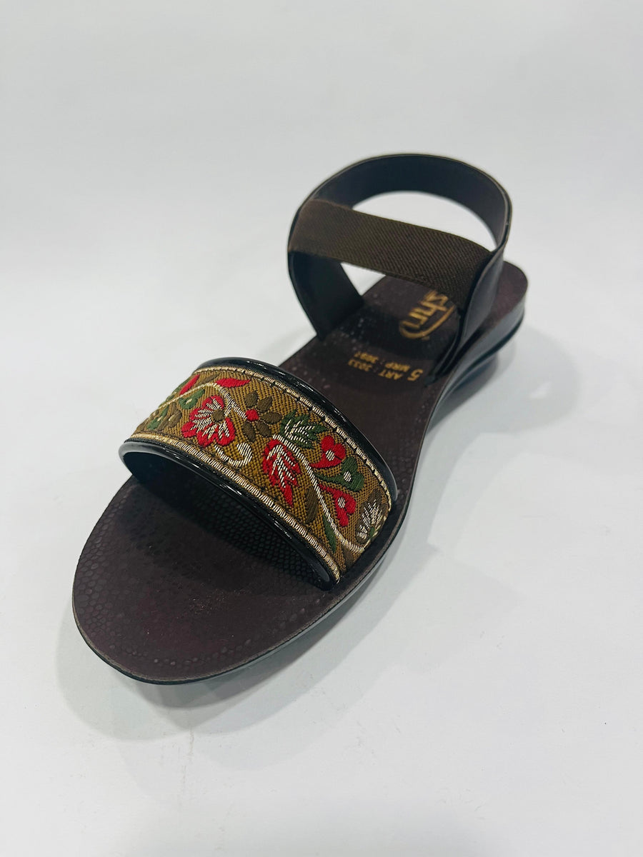 Mishri Women's Sandal 3033 | Brown | Buy Online India