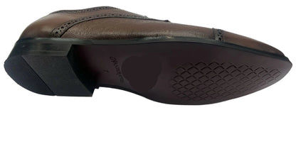 Men’s formal and party leather shoes with laces - Handcrafted DS LS - 30 B 657