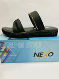 Nexo Ladies Chappal 5204 | Black | Buy Online India