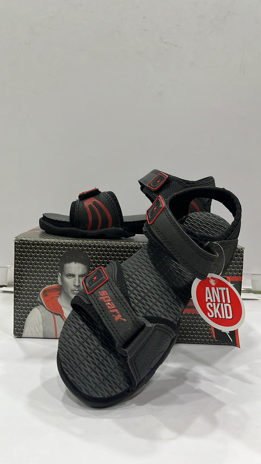 Sparx SS702 Kids Sandal | Black | Buy Online India