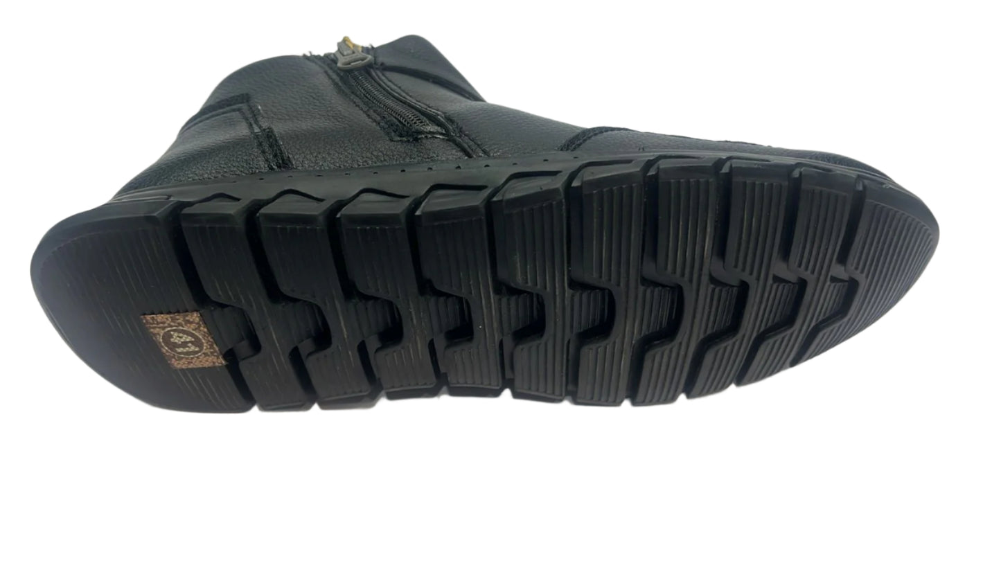 Men’s full ankle leather wear casual shoes Soft padding and cushioning DS 6501 k-652