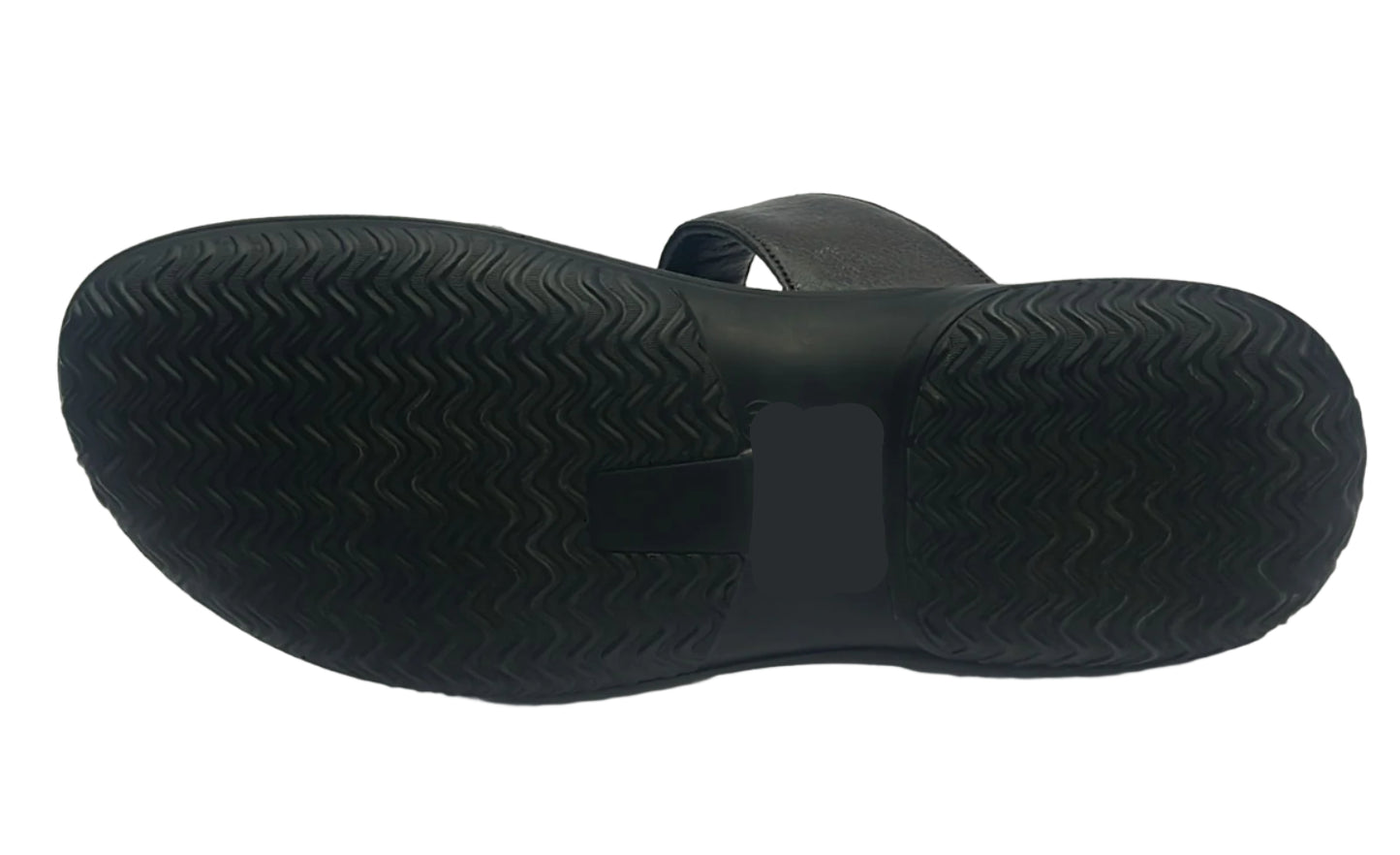 Enrique black soft chappal DS 22069 C-1673