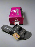 Forresta Komal-52 Women's Slipper | Black | Buy Online India
