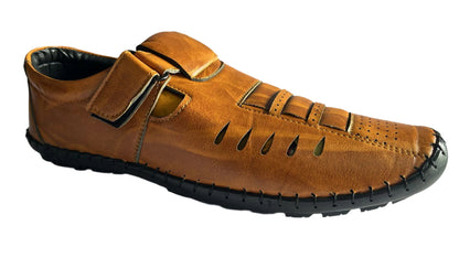 Leaf loafer sandal