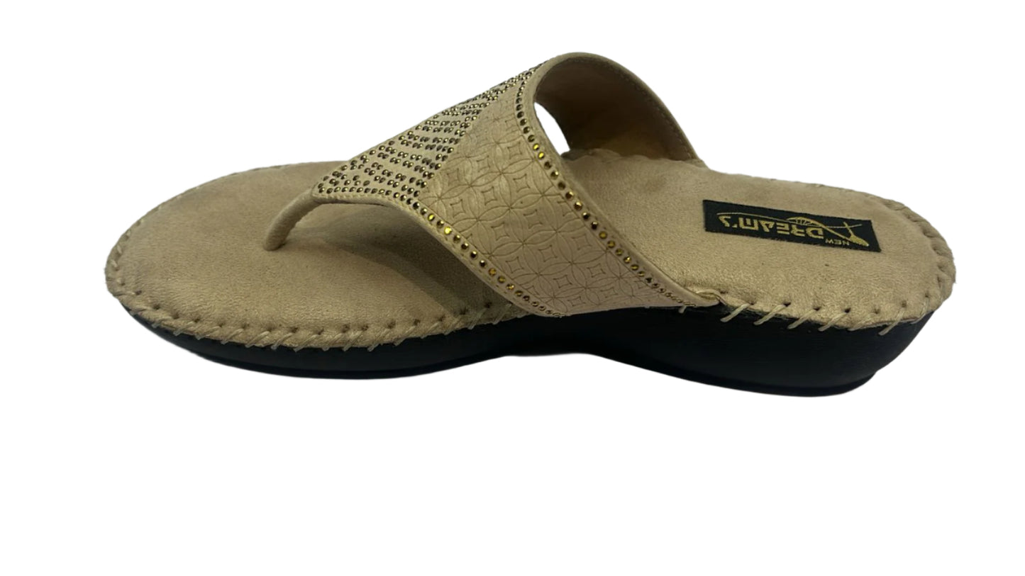 Women fancy wear with shine work and sweat absorbing floor material