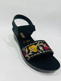 Mishri Women's Sandal 3066 | Black | Buy Online India