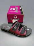 Forresta Komal-55 Women's Slipper | Black & Pink | Buy Online India