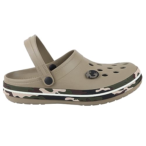 Neoz Mens Camo-SKR Clog