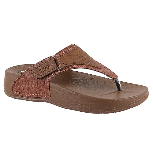Welcome Women's Lf 106 Flip-Flop | Brown | Buy Online India