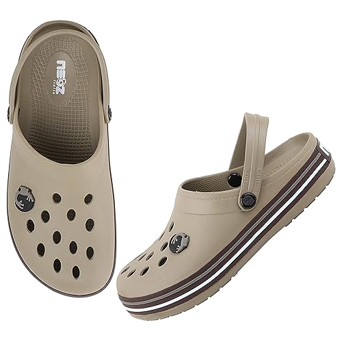 Neoz Skipper Men's Clog | Beige | Buy Online India
