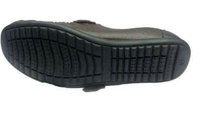 Men’s full cover leather sandal passport DS 1305 J-1386