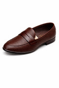 deepak shoooz egoss leather shoe brown