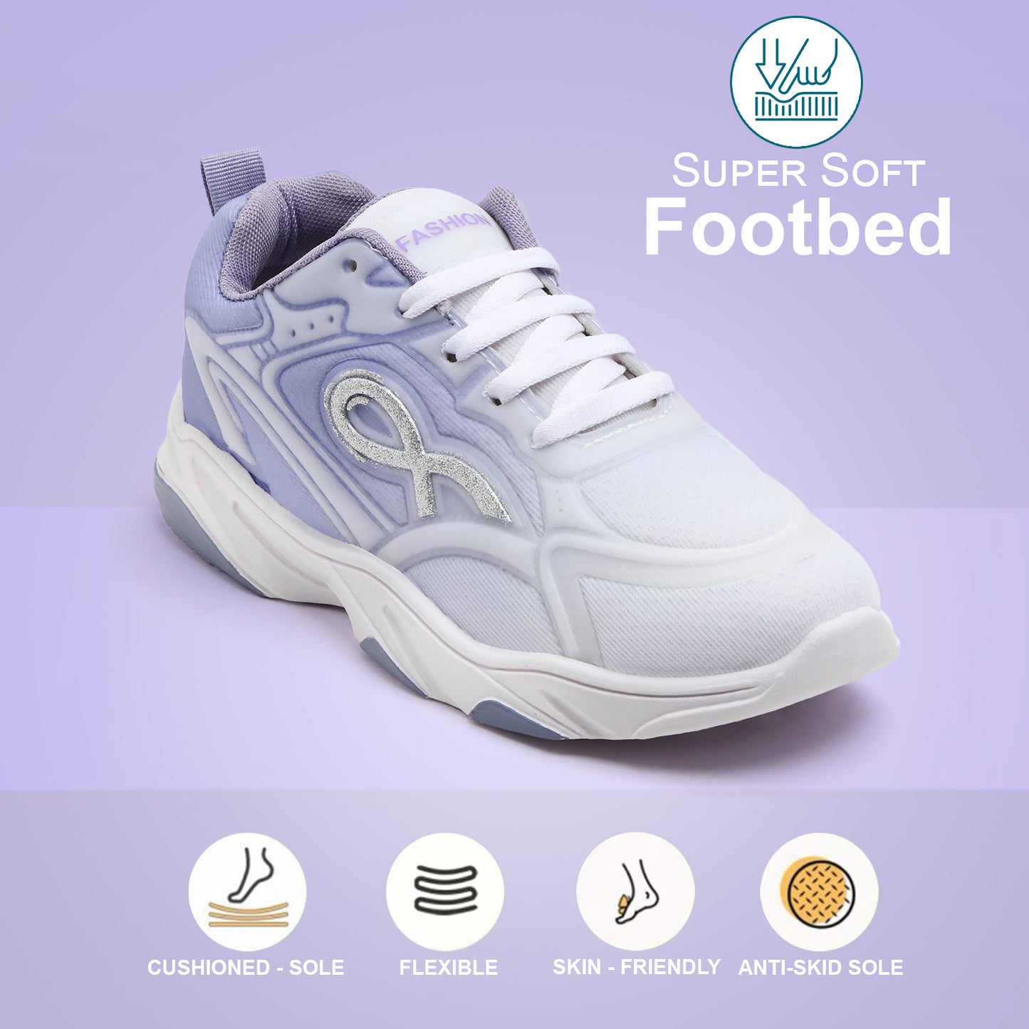 Shine Sport Shoes - Blue
