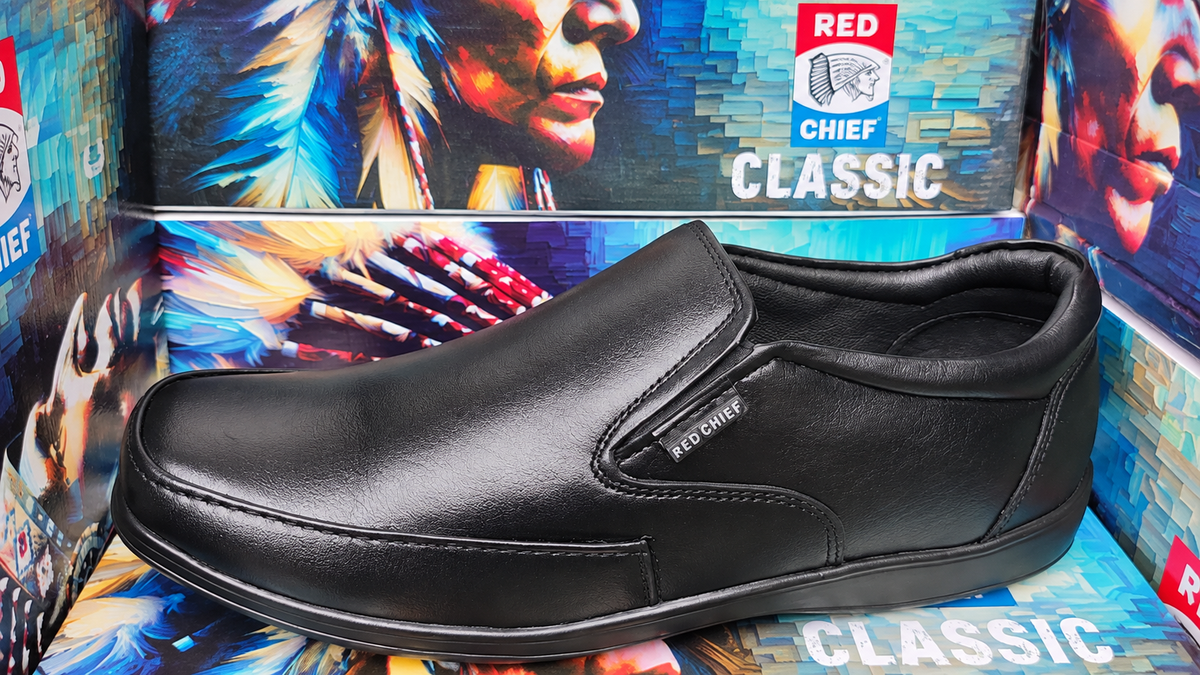 red chief mens 17002 leather shoe