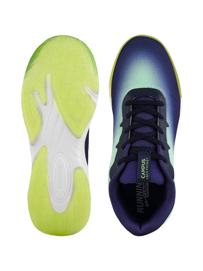 Campus AMIGO Black Men's Sports Shoes