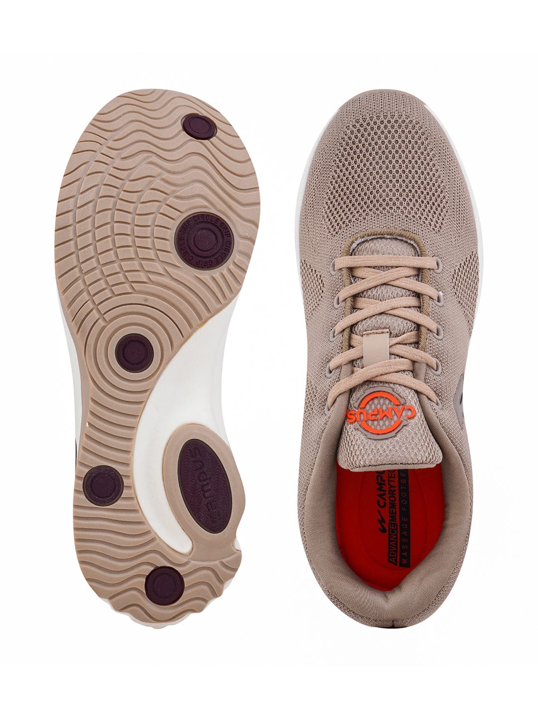 Campus BOGART Grey Men's Running Shoes