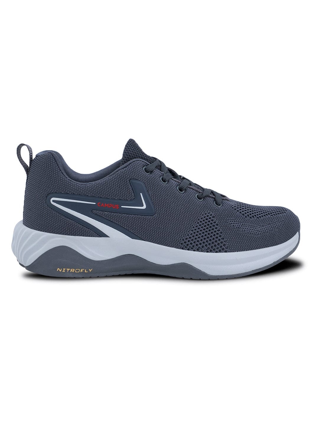 Campus BOGART Grey Men's Running Shoes