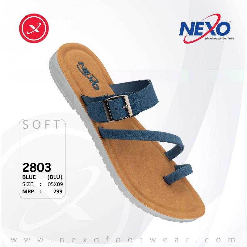 Nexo 2803 Women's Slipper | Blue | Buy Online India