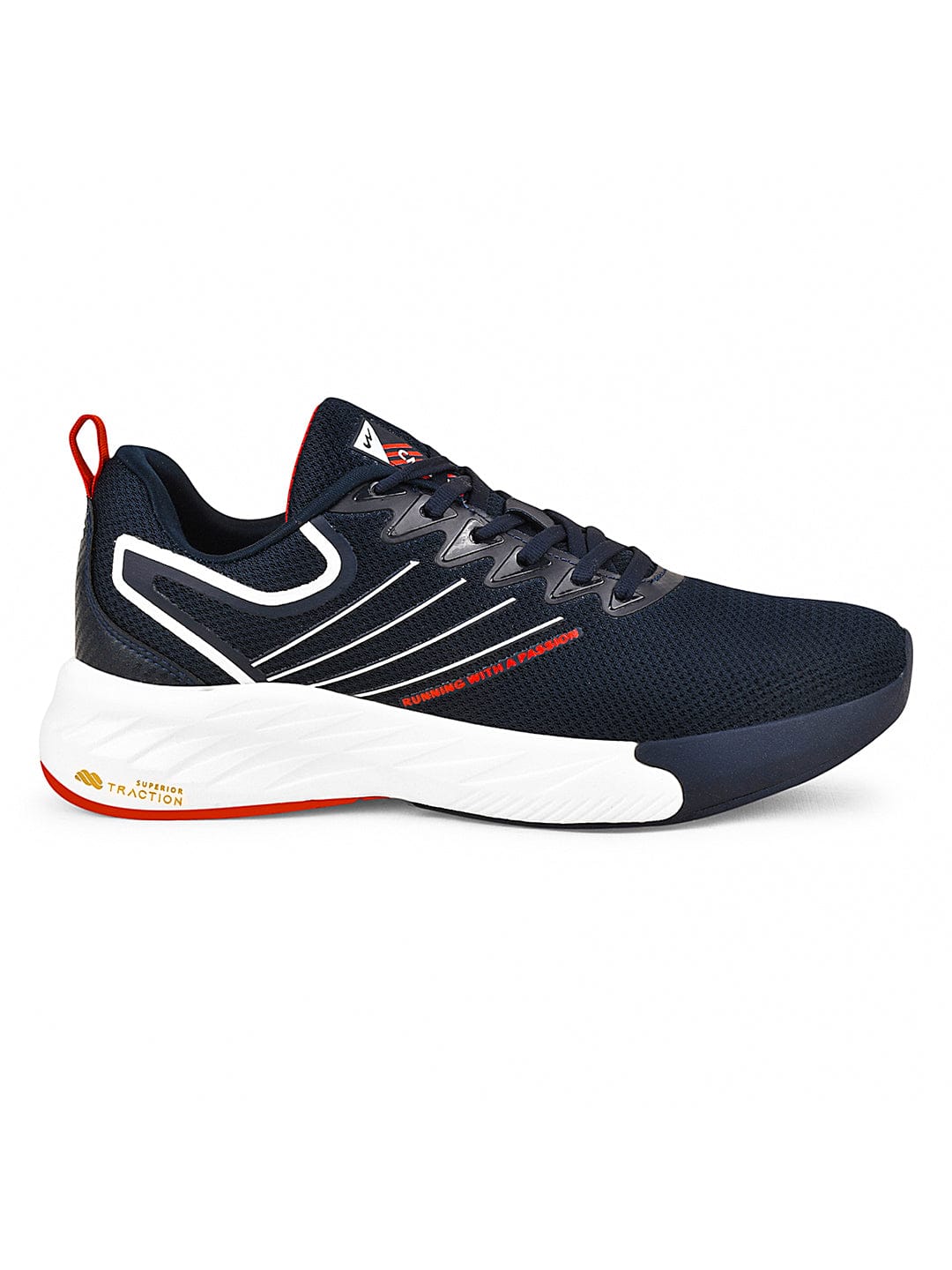 Campus CAMP-GRAIN Grey Men's Running Shoes