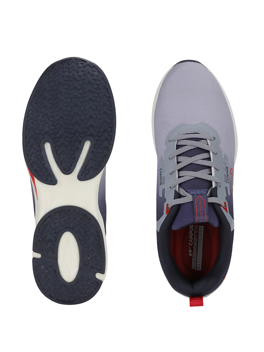 Campus CHANCE White Men's Sports Shoes