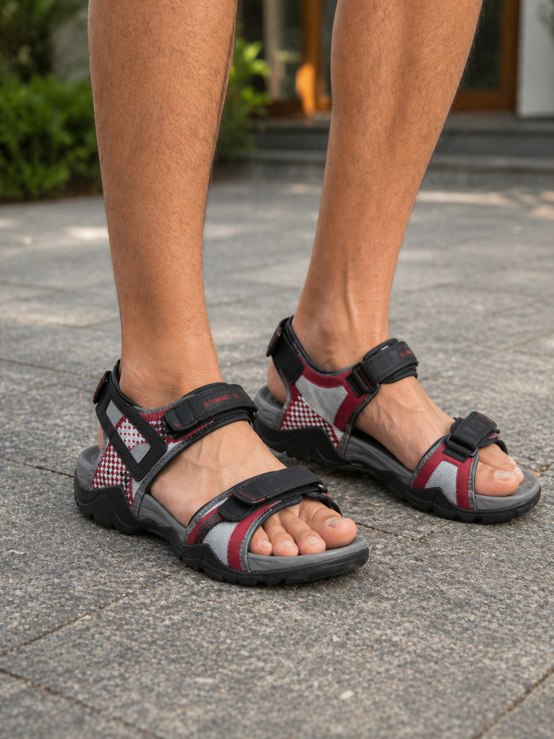 Paragon FB9050G Men's Sports Sandal | Black | Buy Online India
