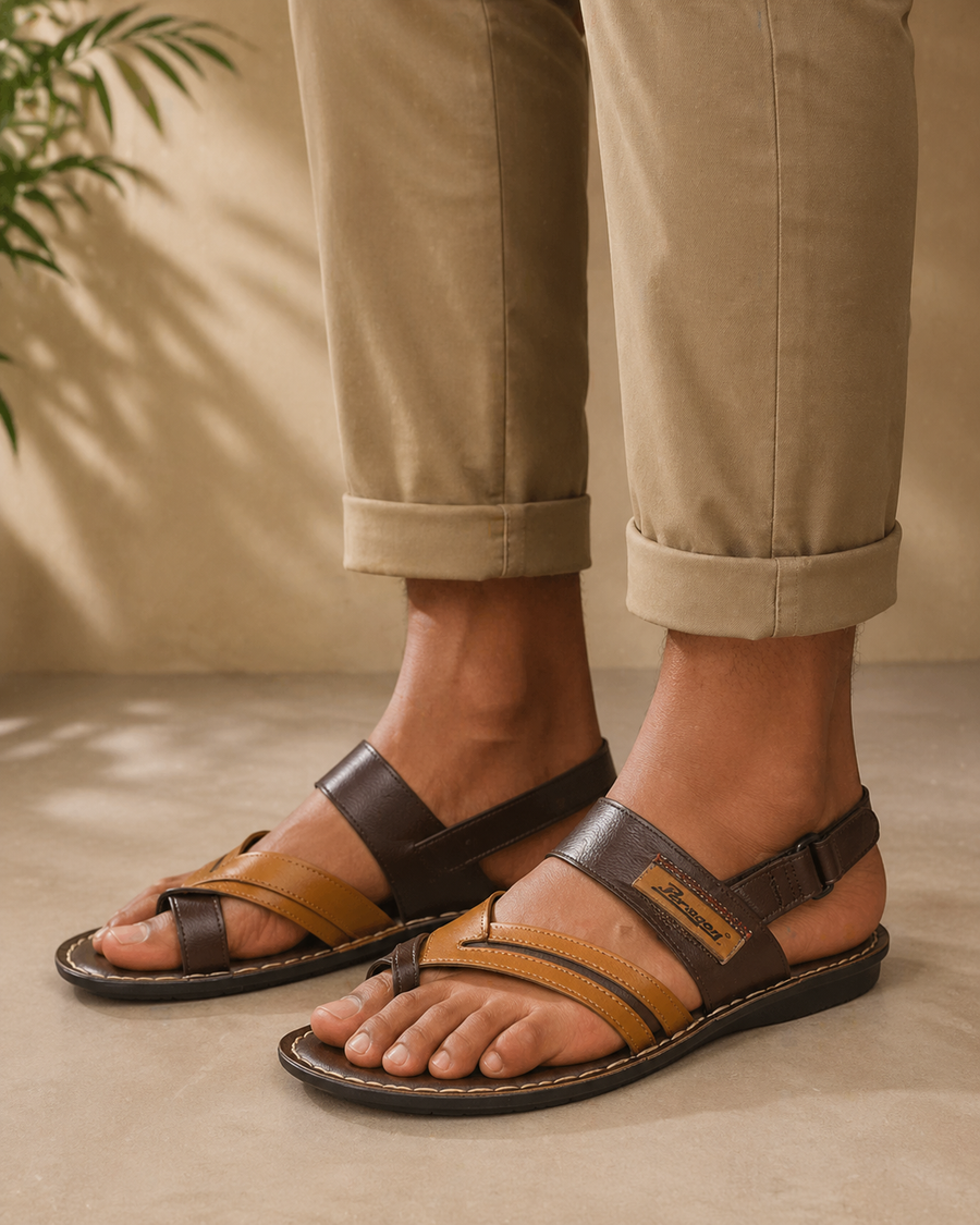 Paragon  Men Slickers - 8850  (Tan, Brown)
