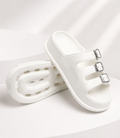 tomsy choice triple_buckle_white