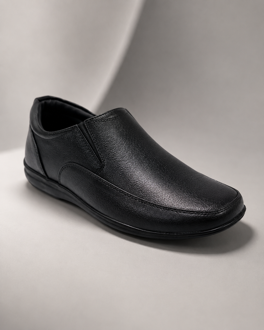 Bata formal black shoes  851-6733