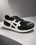 Walkline Tiger01 Men's Sneakers | Black | Buy Online India