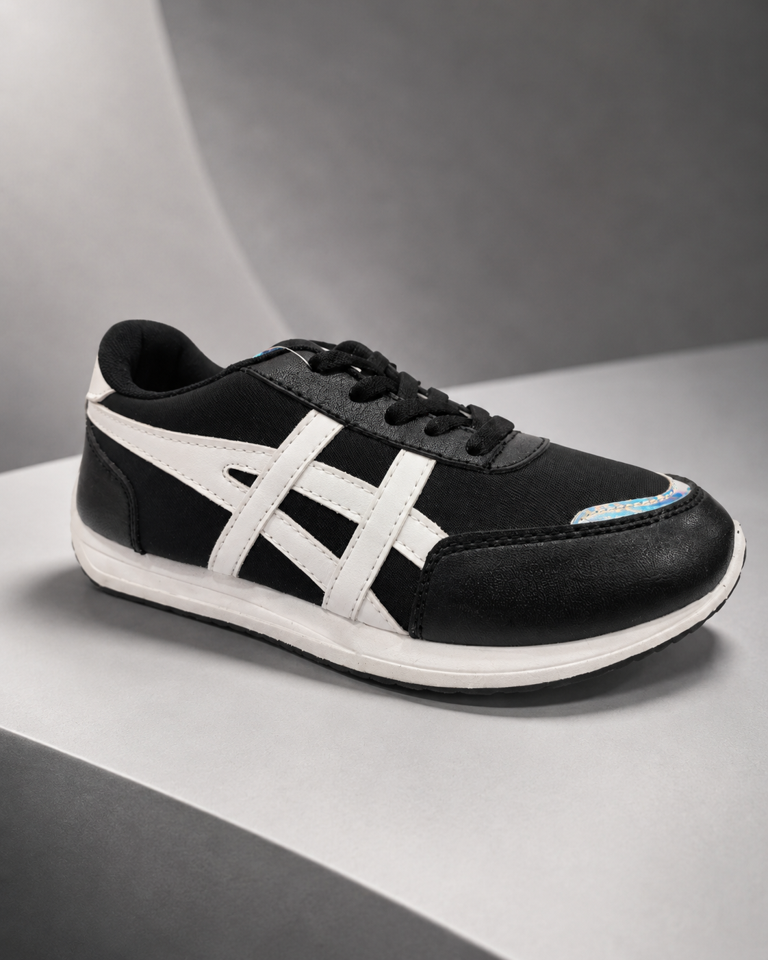 Walkline Tiger01 Men's Sneakers | Black | Buy Online India