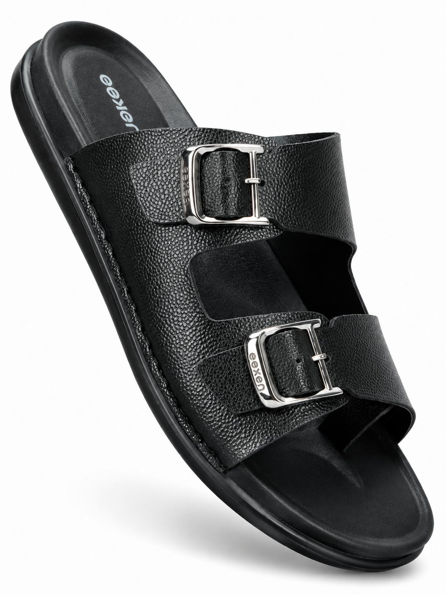 MENS EEKEN 6212 CHAPPAL - BLACK