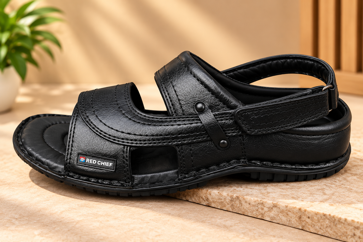 red chief mens 247 leather sandal