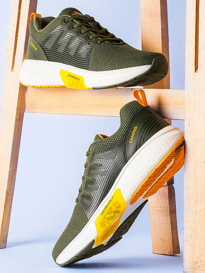 Campus FINCH Olive Men's Running Shoes