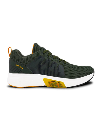 Campus FINCH Olive Men's Running Shoes