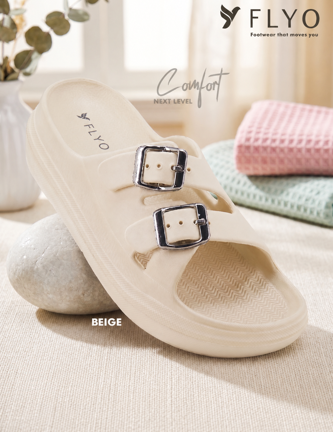 FLYO ANGLE Women's Comfort Sandals