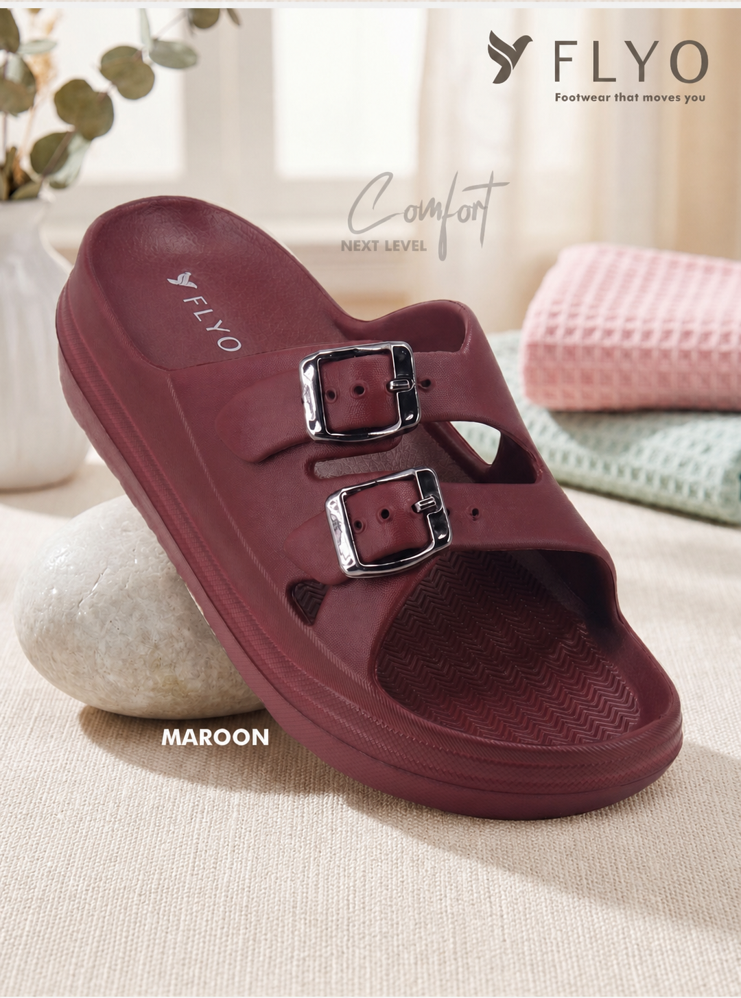 FLYO ANGLE Women's Comfort Sandals