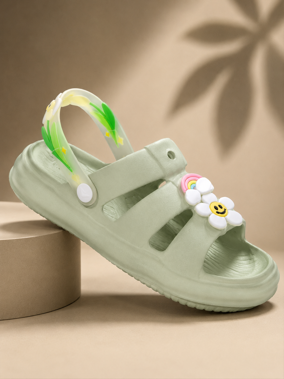 WOMENS ADDA BHT CHEER 01 CHAPPAL - GREEN